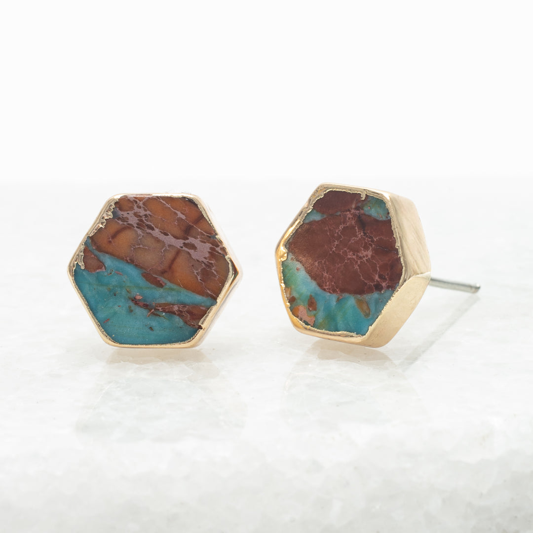 Desert Sky Studs in Copper