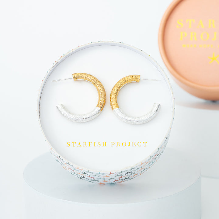 "Luna Duo Hoops "