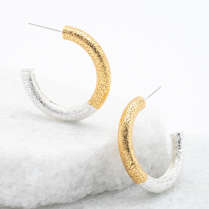 "Luna Duo Hoops "