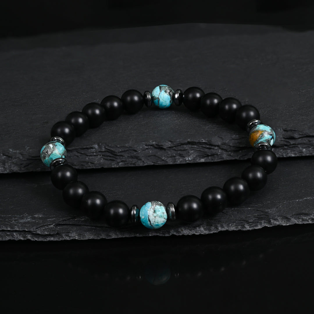 An emperor stone beaded rope bracelet for men, men's beaded bracelets, men's bracelet brands, special christmas gifts