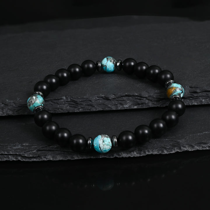 An emperor stone beaded rope bracelet for men, men's beaded bracelets, men's bracelet brands, special christmas gifts