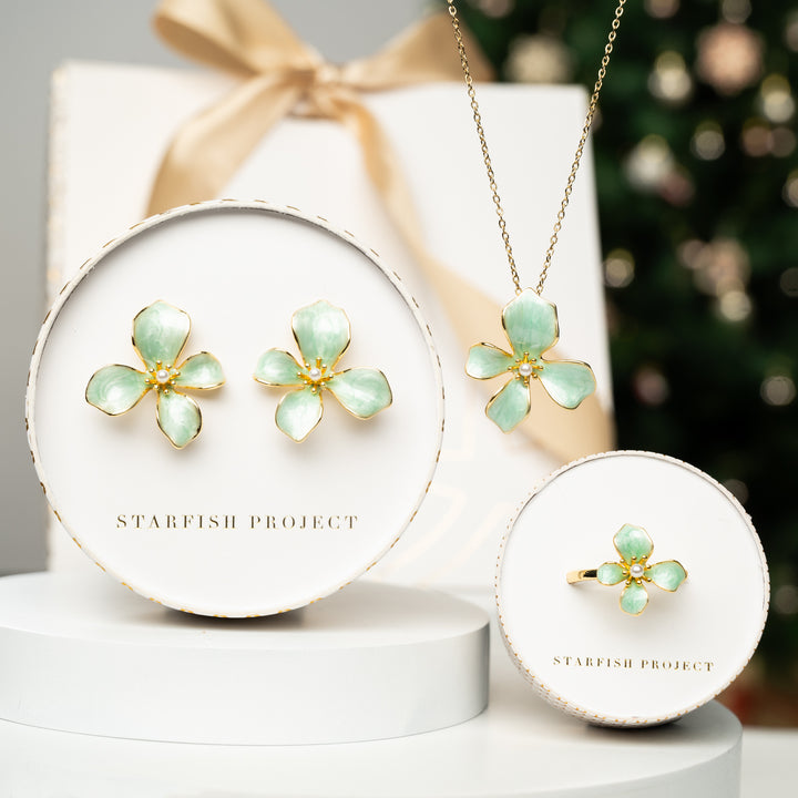 Bloom Gift Set in Mint