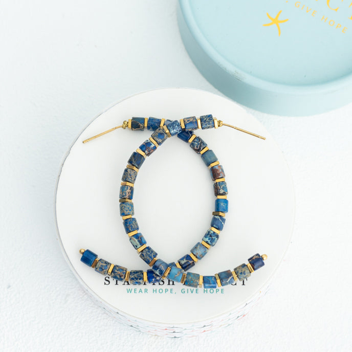 Your New Favorite Hoops in Emperor Blue