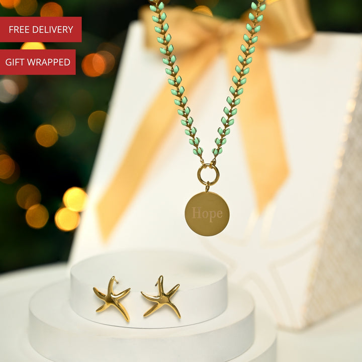 The Hope Giver Gift Set in Mint