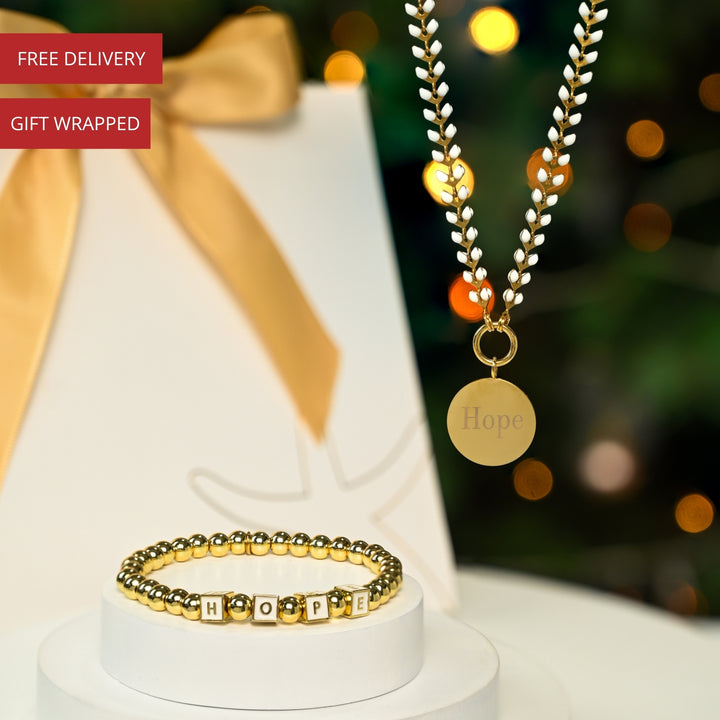 The Hope Giver Gift Set in Ivory