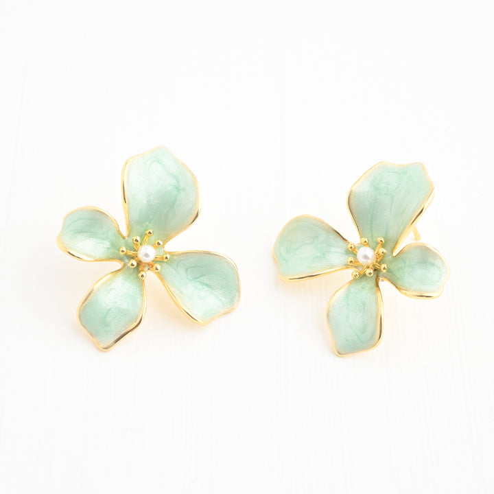 Hope in Bloom Flower Earrings