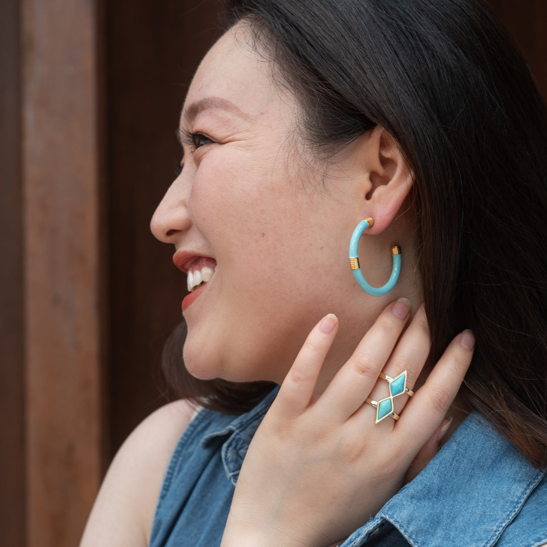 Strength & Serenity Turquoise Ring