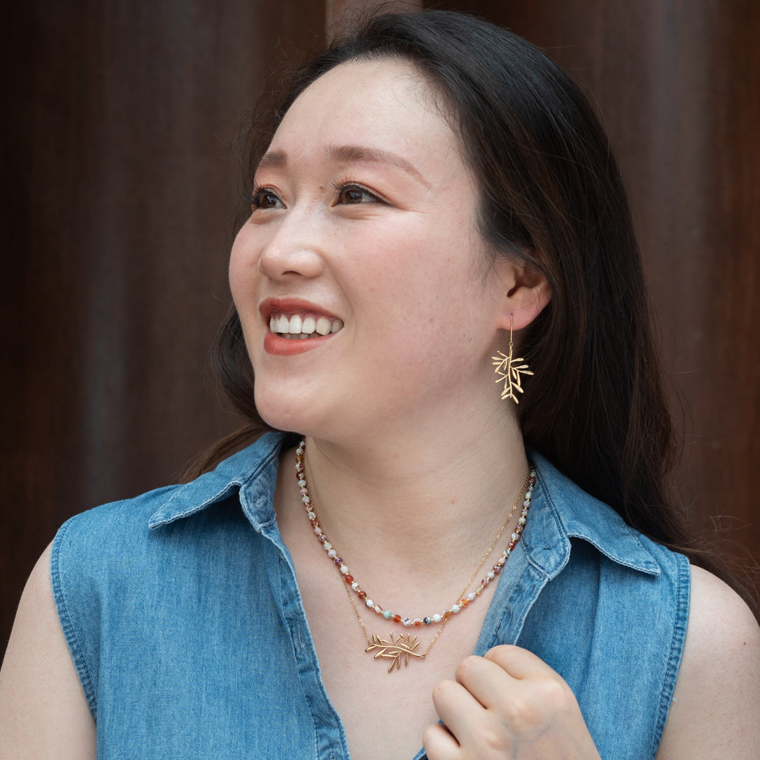 Rooted & Rising Branch Earrings