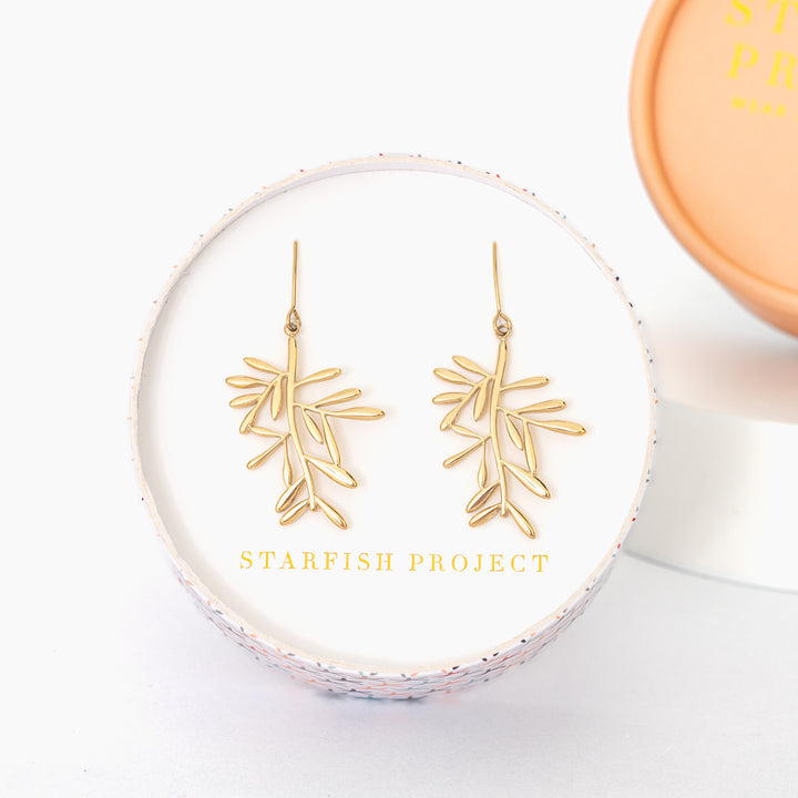 Rooted & Rising Branch Earrings