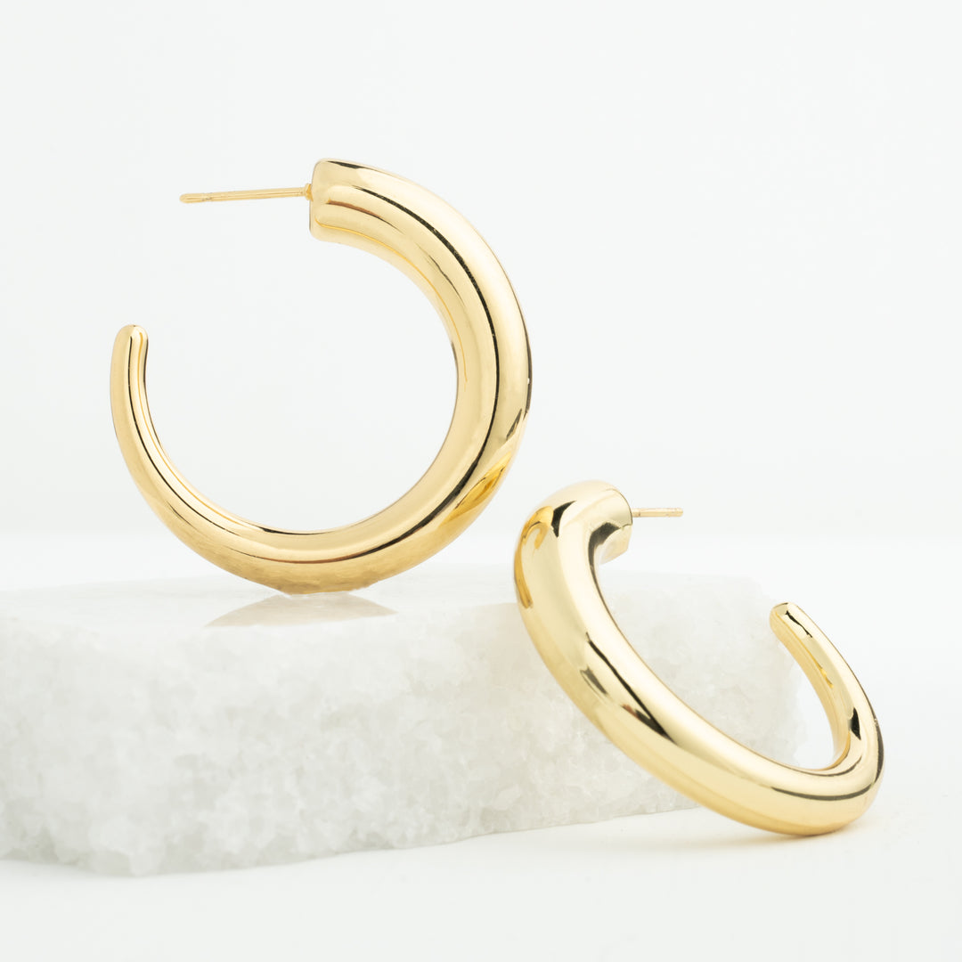 Golden Grace Hoops