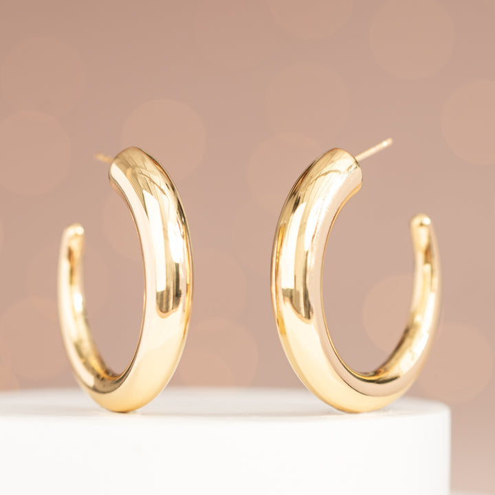 Golden Grace Hoops