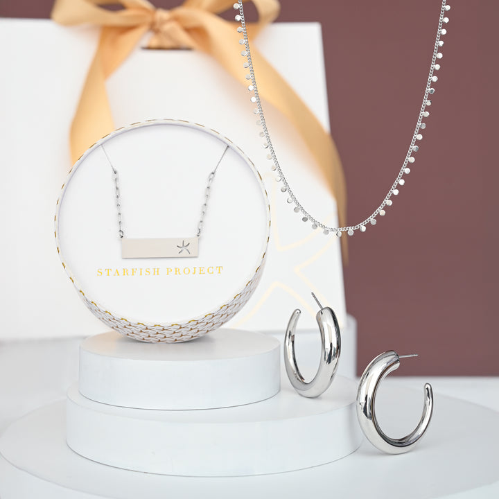 Joy & Grace Gift Set in Silver