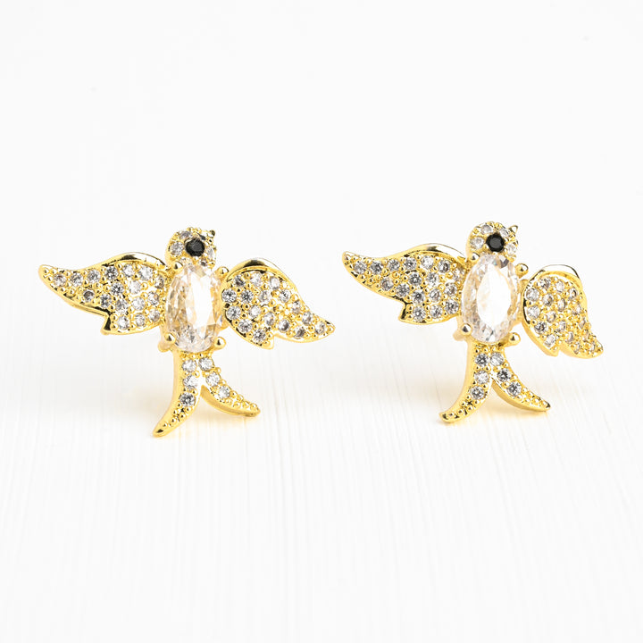 Skylark Bird Earrings