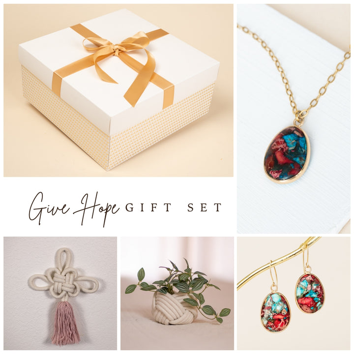 Give Hope Home Decor Gift Set