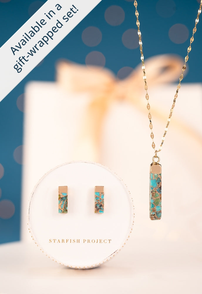 Brayden Turquoise Pendant Necklace