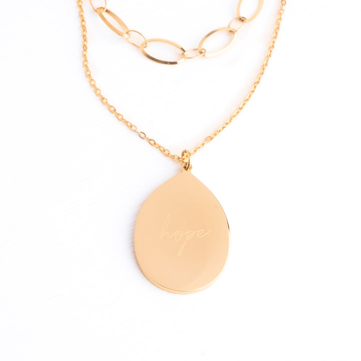 Holly Layered Mother-of-Pearl Necklaces
