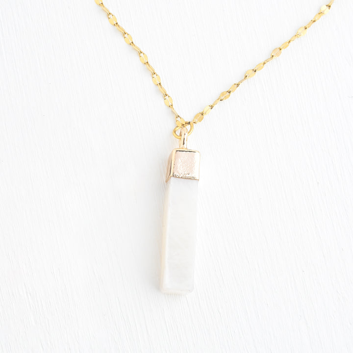 Brayden Pendant in Mother of Pearl