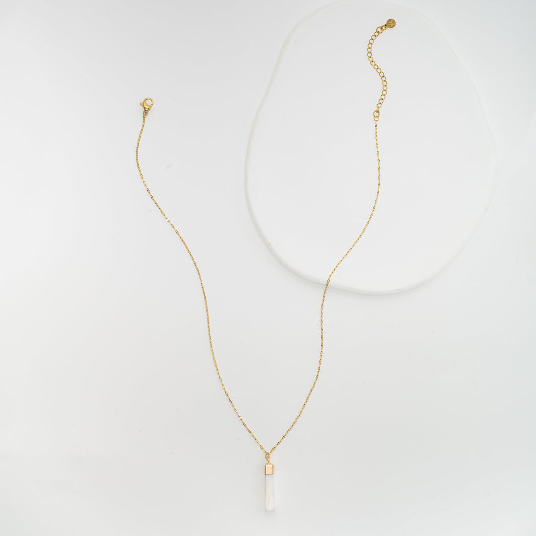 Brayden Pendant in Mother of Pearl