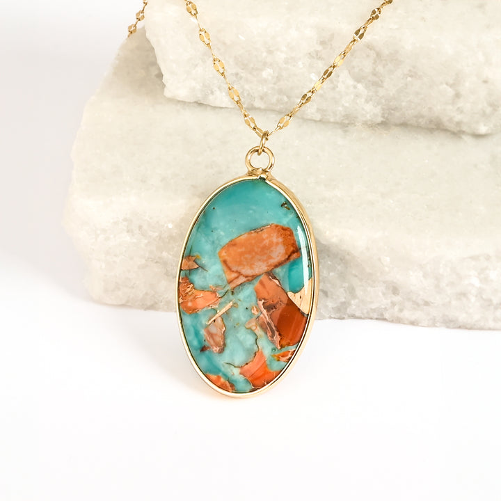Sierra Bloom Turquoise Emperor Stone Gift Set