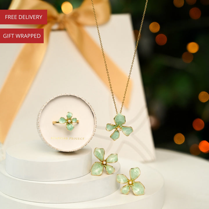 Bloom Gift Set in Mint