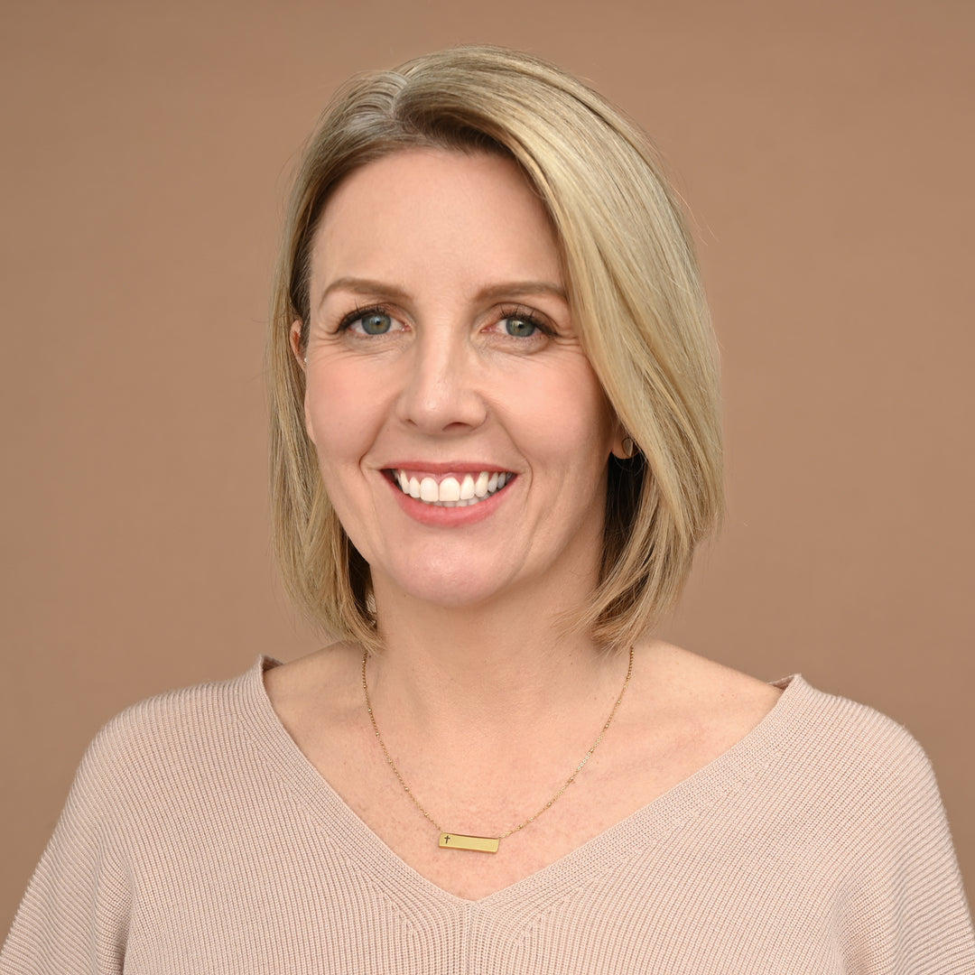 Faith Reversible Cross Bar Necklace