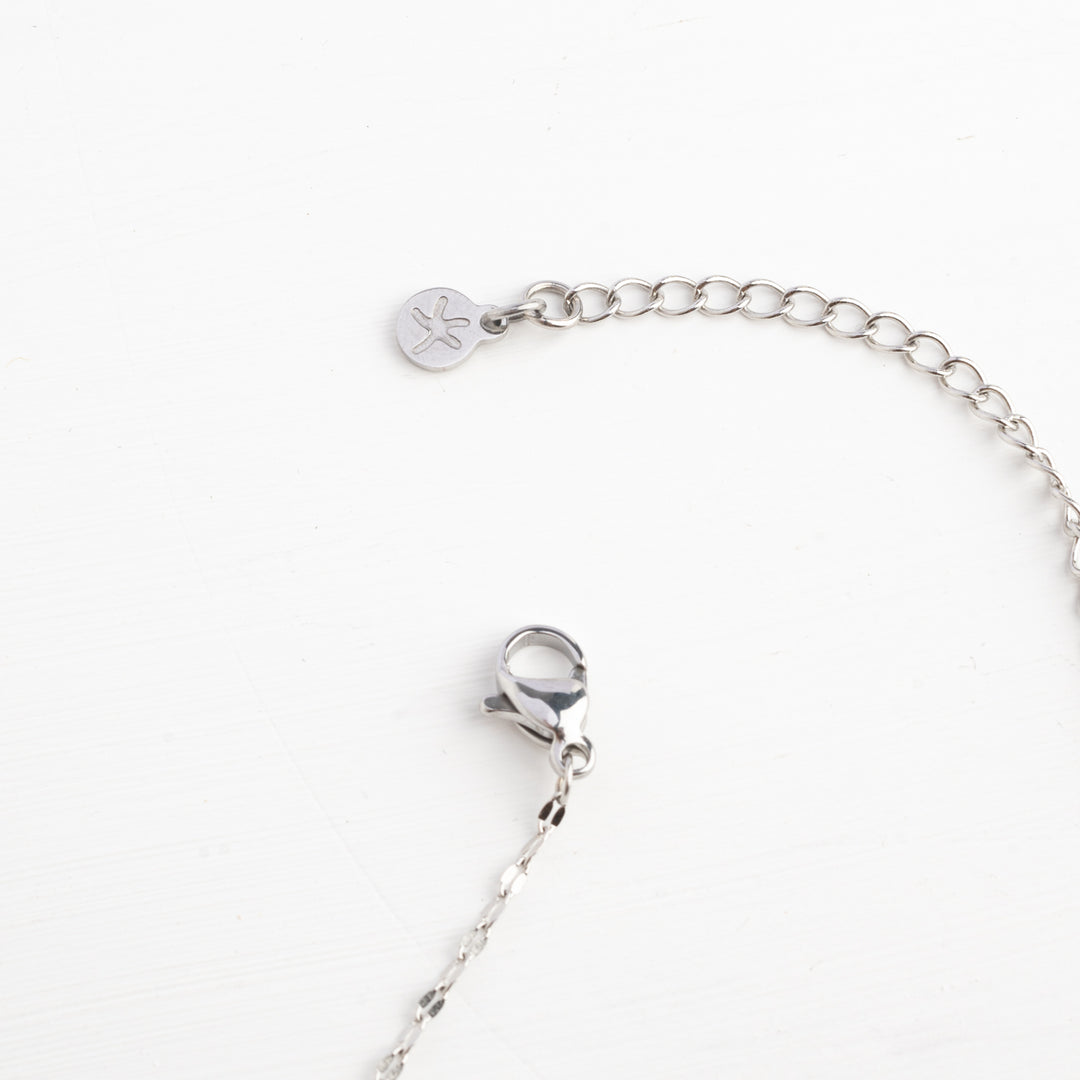 Brayden Turquoise Necklace in Silver