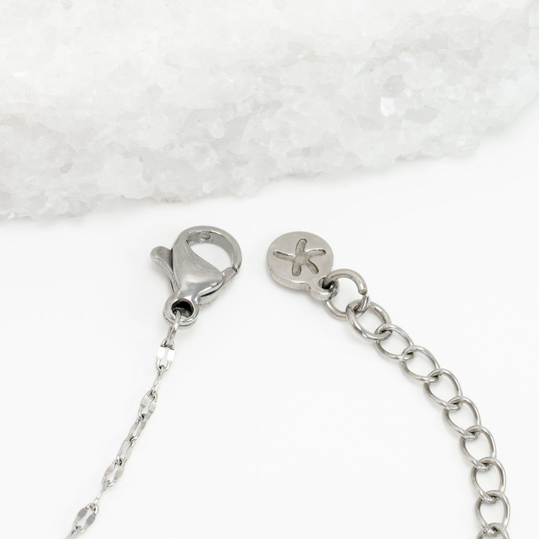 Brayden Turquoise Necklace in Silver