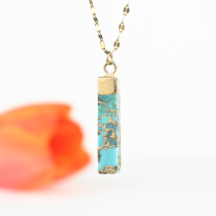 Brayden Turquoise Pendant Necklace