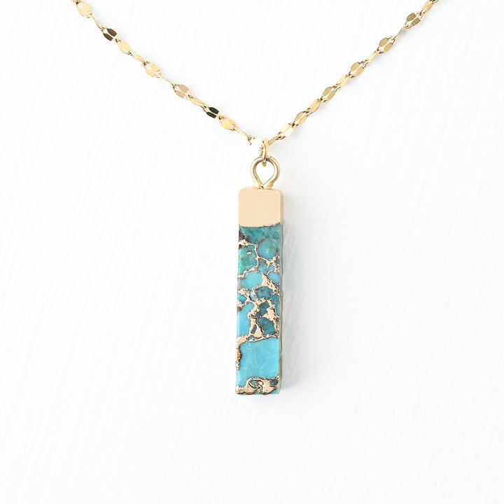 Brayden Turquoise Pendant Necklace