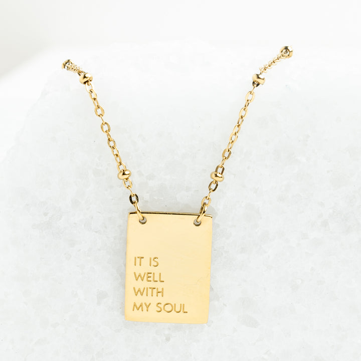 It Is Well Necklace