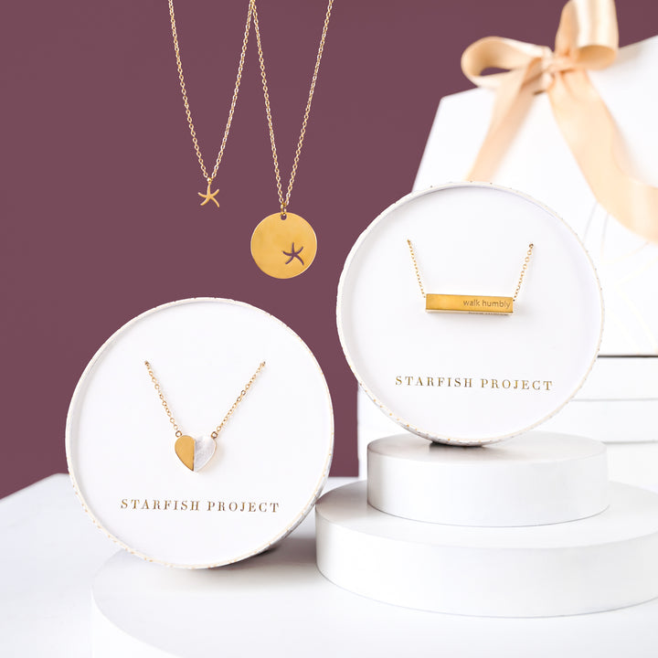 The Gift Hope Gift Box in Gold