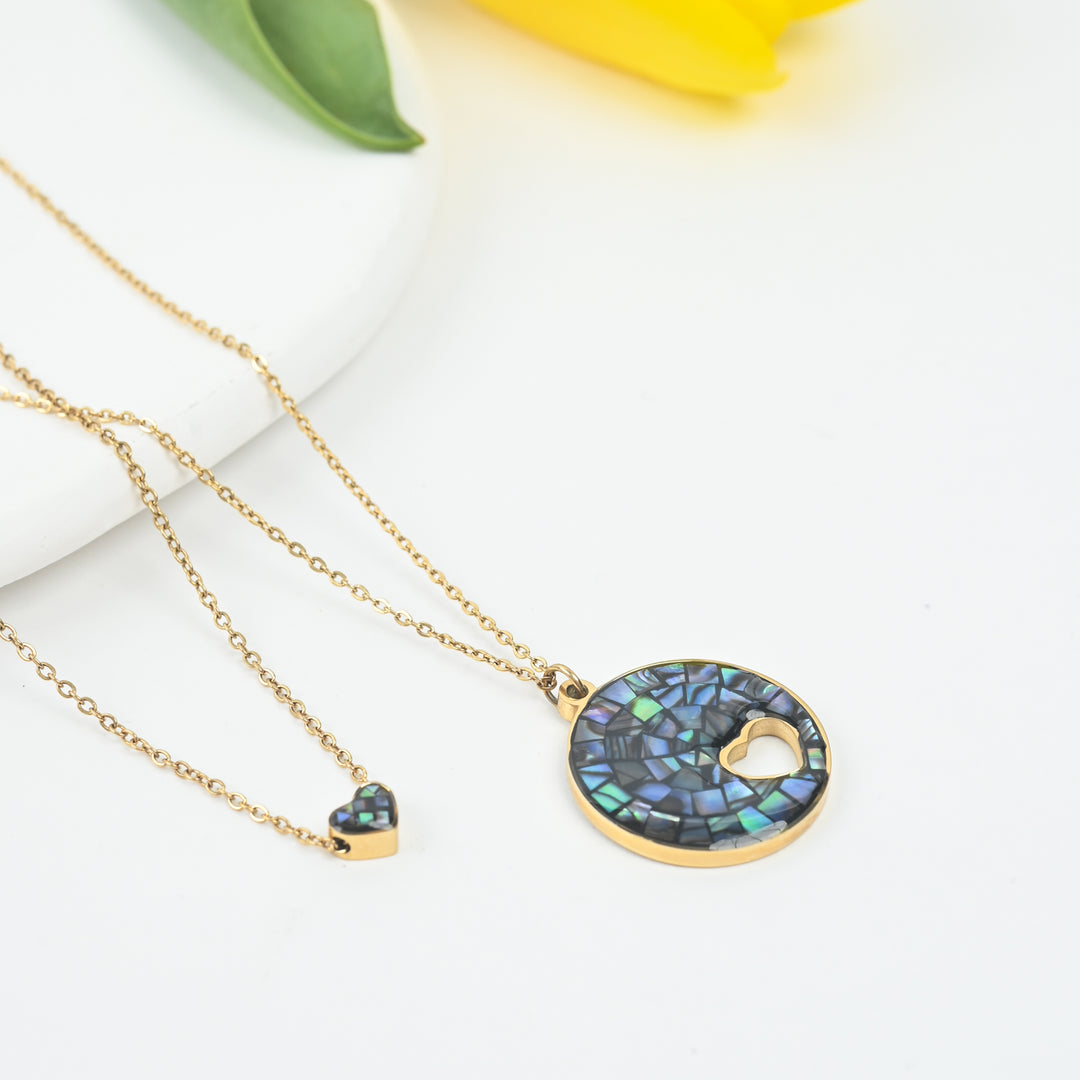 Journey Together Necklace Set in Captivating Abalone