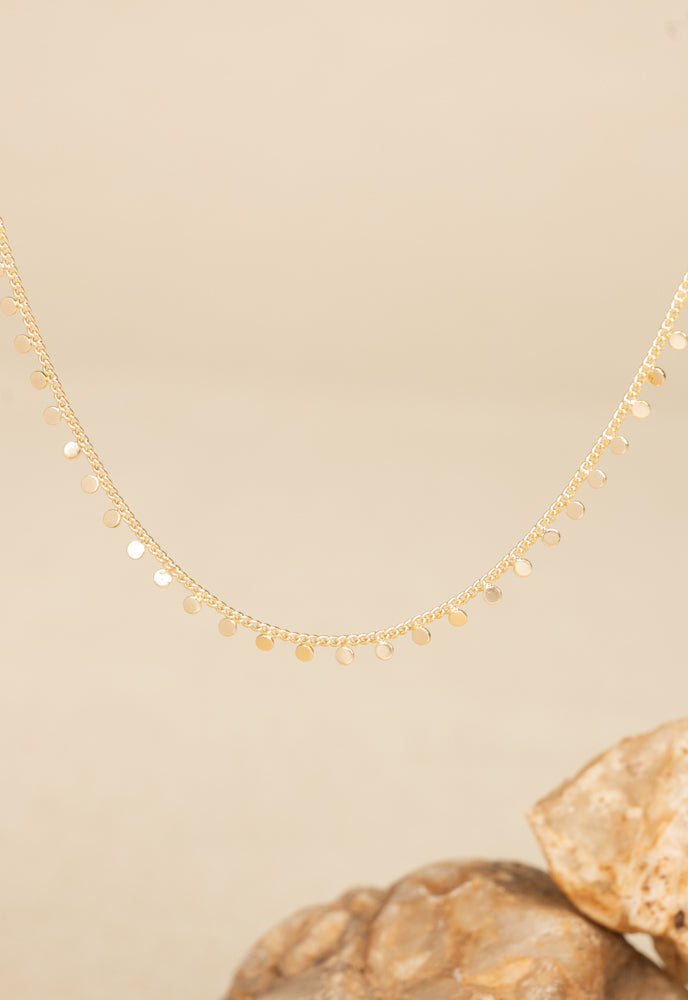 Joyful Radiance Necklace in Gold