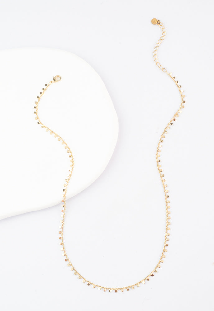 Joyful Radiance Necklace in Gold