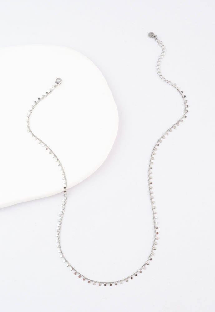 Joyful Radiance Necklace in Silver