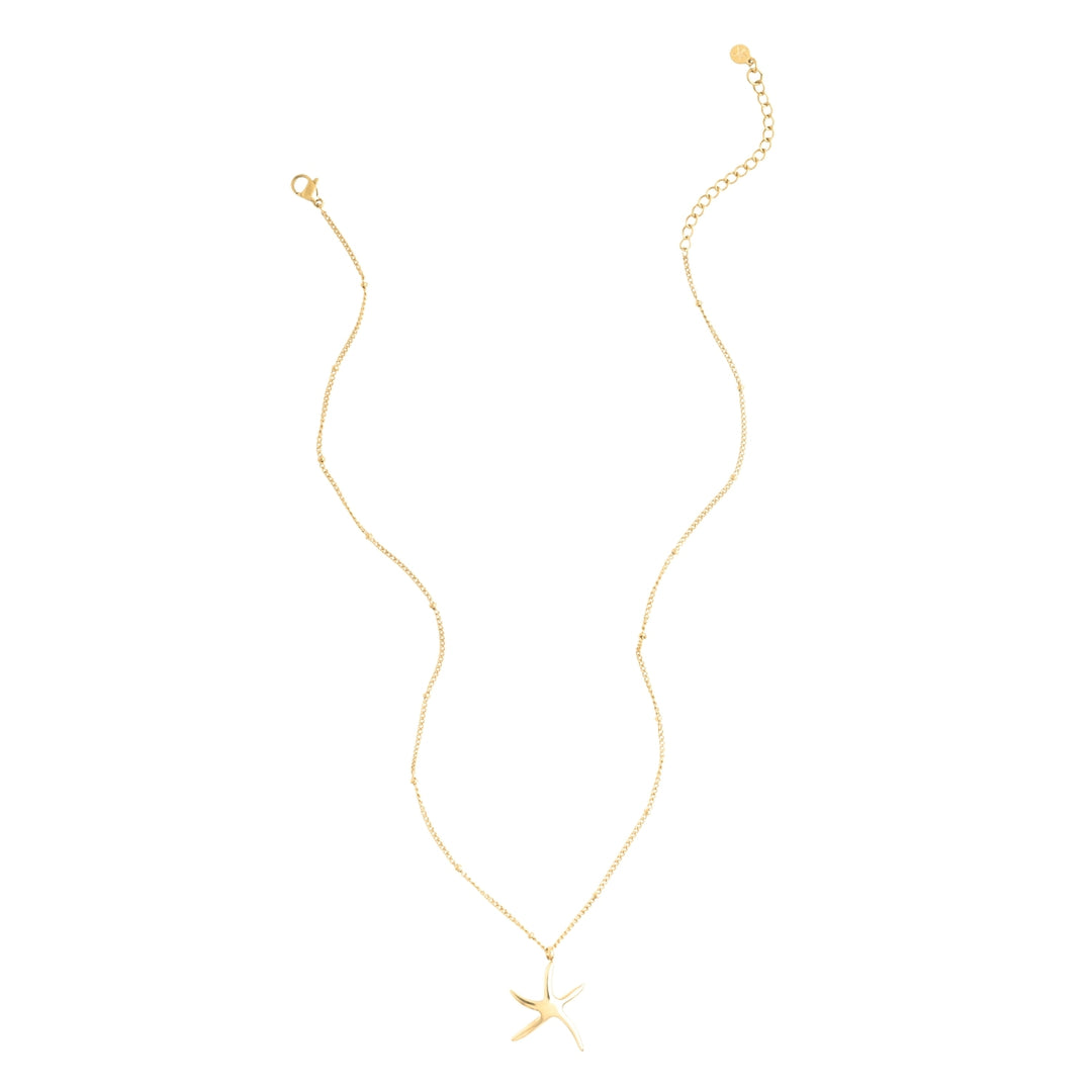 Starfish Hope Necklace in Gold