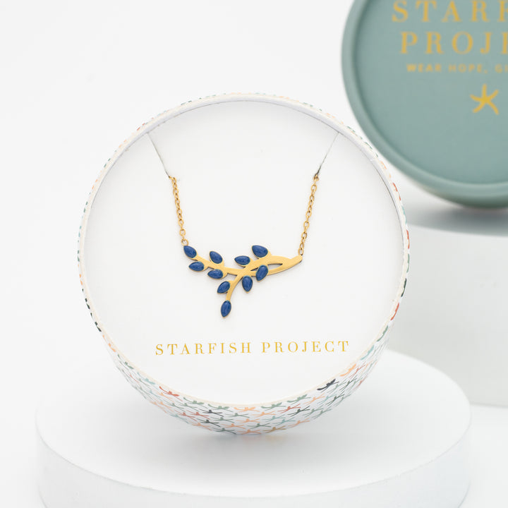 Shared Hope Necklace in Blue