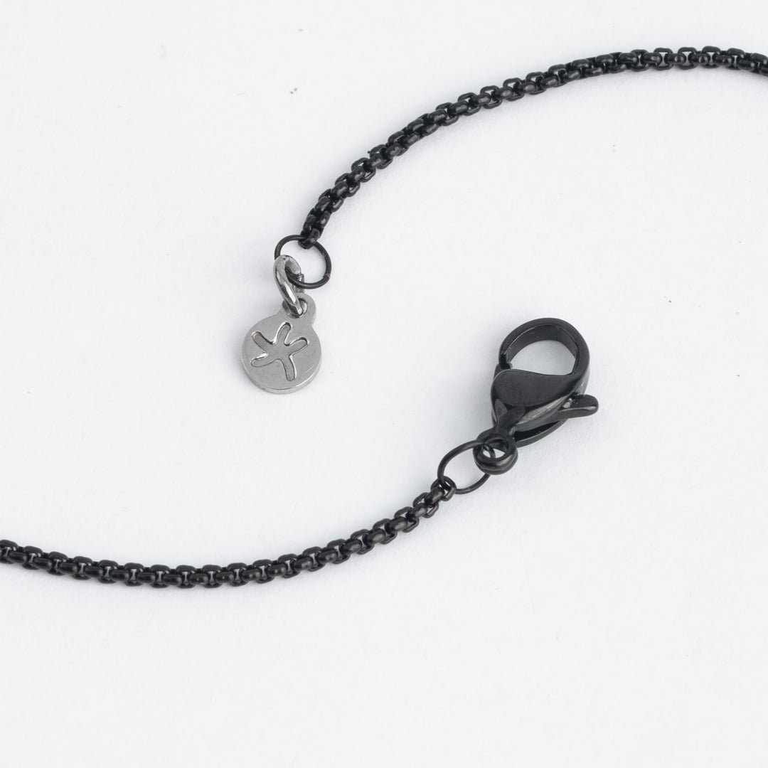 The Pillar Necklace – Matte Black