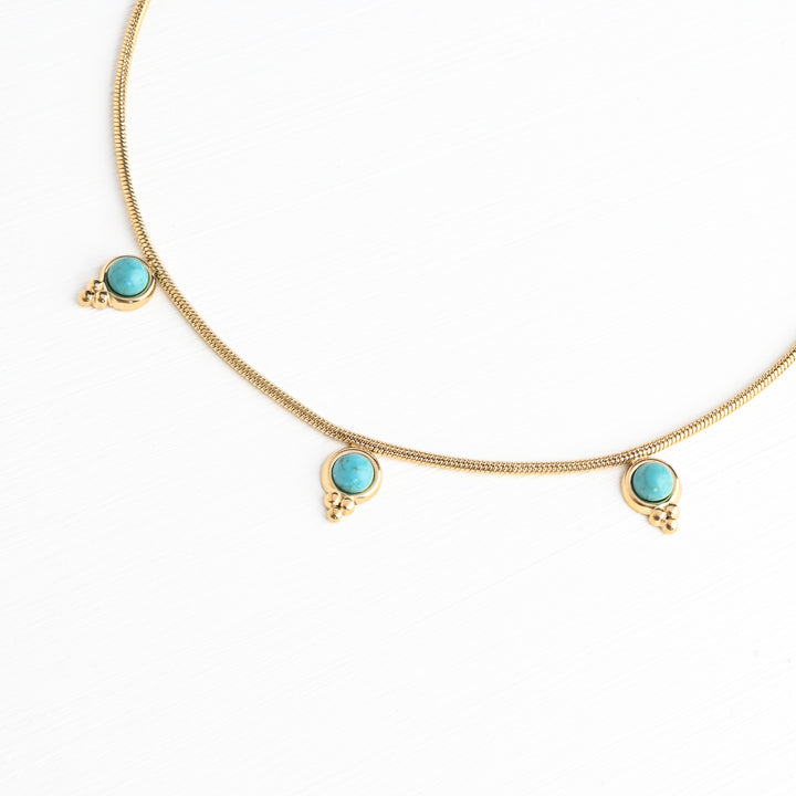 Trinity Turquoise Necklace