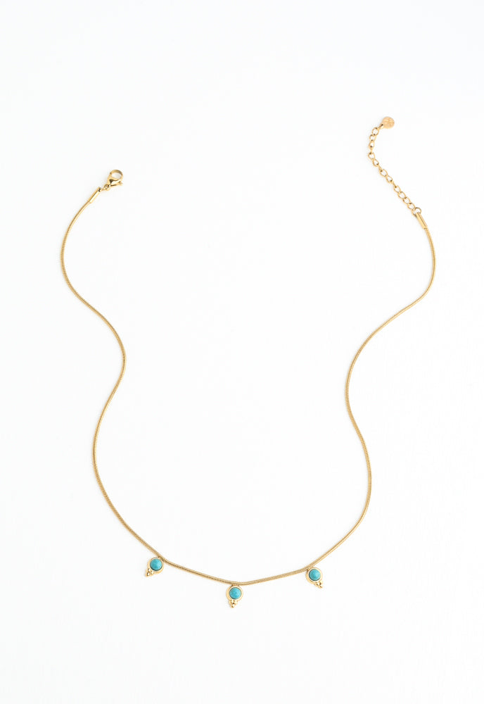 Trinity Turquoise Necklace
