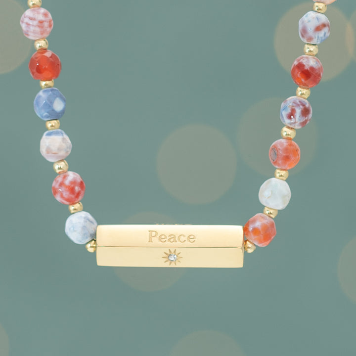 Hope, Peace, Love, and Joy Necklace