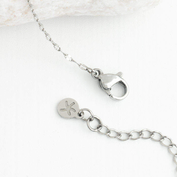 Moonlit Grace Necklace in Silver & Moonstones