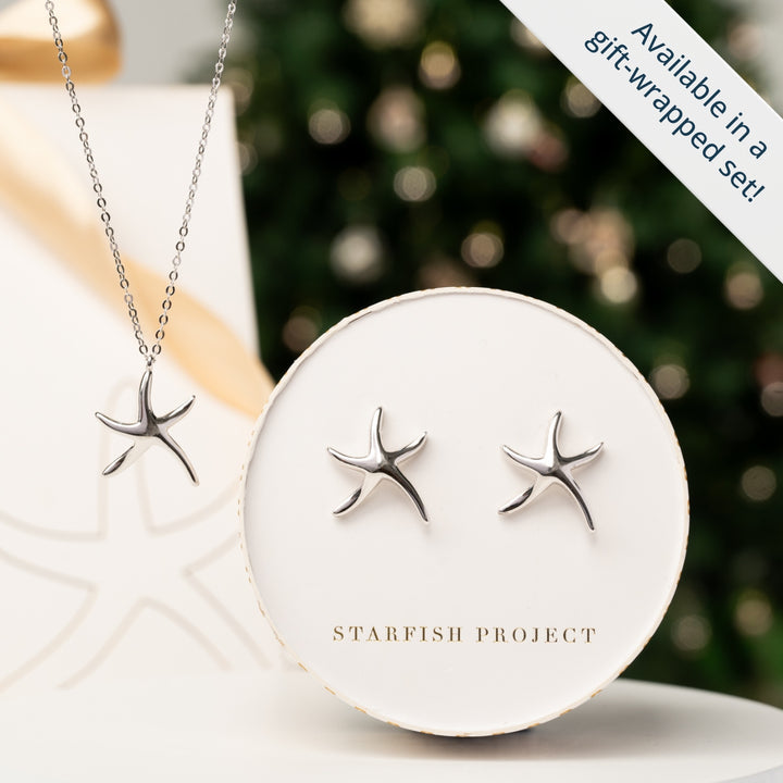 Starfish Hope Necklace in Sterling Silver