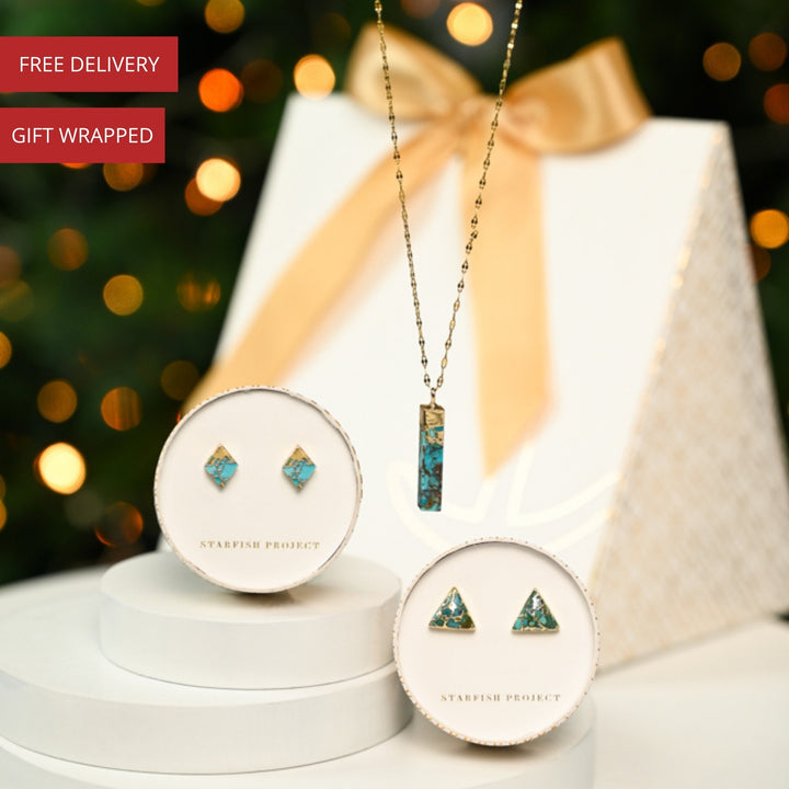 Natural Oasis Turquoise Gift Set