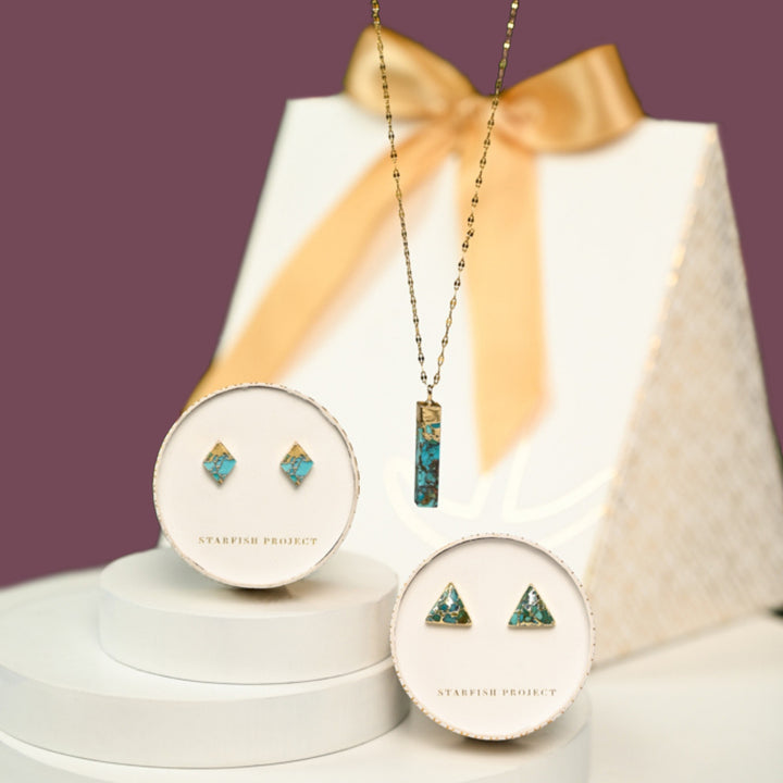 Natural Oasis Turquoise Gift Set