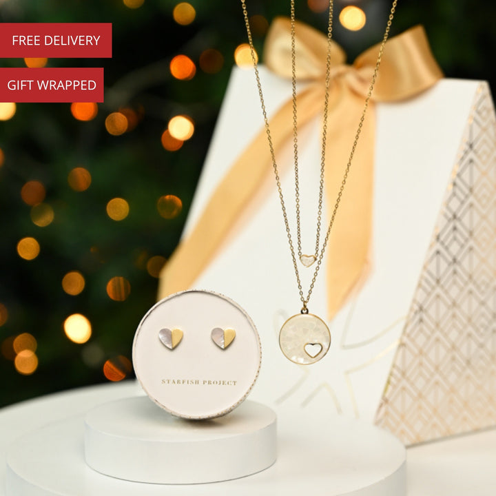 Journey Together Gift Set in Mother of Pearl