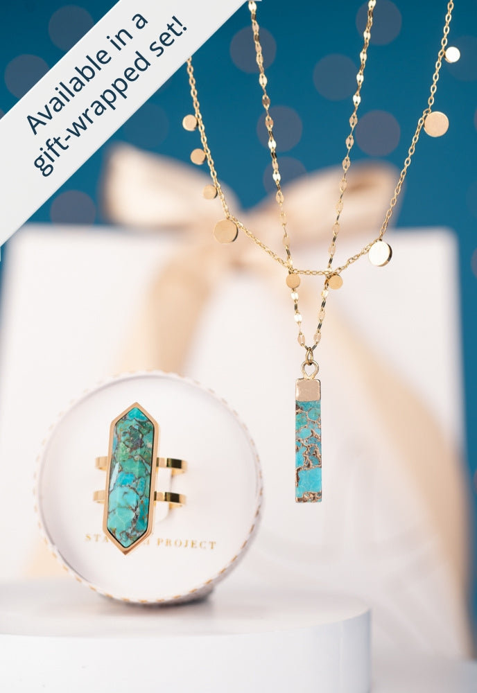 Brayden Turquoise Pendant Necklace