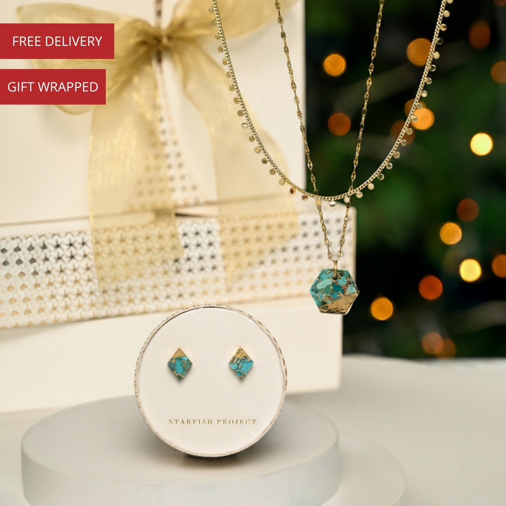 Turquoise Harmony Gift Set