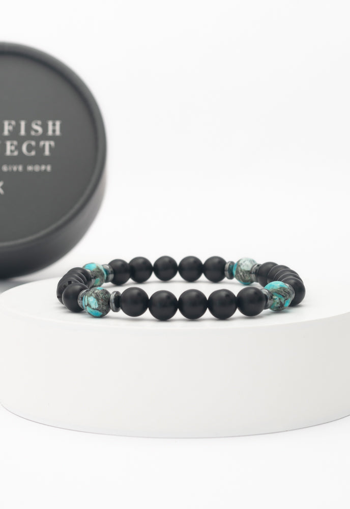 Wear Blue Men's Emperor Stone Bracelet