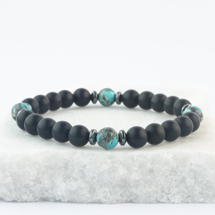 Wear Blue Men's Emperor Stone Bracelet